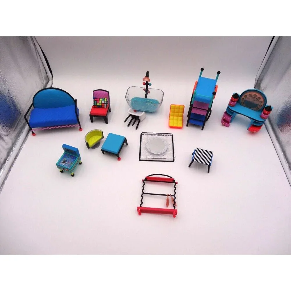 LOL Surprise OMG Doll‎ House Furniture Bathtub Bunk Beds Vanity Sofa Arcade More